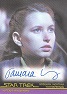 Star Trek Inflexions StarFleet's Finest Complete Star Trek Movies Design Autograph Card A144 Tamara Lee Krinsky As Bozeman, Montana Townsperson