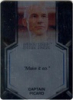 2 - Star Trek Inflexions StarFleet's Finest Expressions Of Heroism Metal Cards E10 Captain Picard E35 Neelix - 072/150 - MATCHING #s!