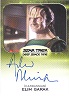 Star Trek Inflexions StarFleet's Finest Star Trek Aliens Design Autograph Card - Andrew Robinson As Elim Garak