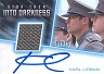 Star Trek Inflexions StarFleet's Finest 2014 Star Trek Movies Design Autographed Costume Card Karl Urban As Bones