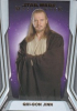 2021 Star Wars Masterwork Purple Parallel Card 82 Qui-Gon Jinn - 04/50