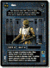 Star Wars Dagobah Black Border Rare Character - Alien Bossk Dark Side