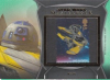 2021 Star Wars Masterwork Royal Mail Stamp Card Green Parallel SC-R2 R2-D2 - Jedi Starfighter Postage Stamp - 76/99