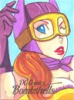 Bombshells Sketch Card - Batgirl By Lucy Fidelis