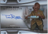 2021 Star Wars Masterwork Rainbow Foil Autograph Card MWA-TR Tim Rose As Admiral Ackbar - 30/50