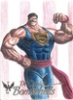 Bombshells Sketch Card - Superman By Angelo De Capua