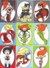 The Women Of Legend Katie Cook Card Set - 9 Sticker Cards!
