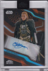 Star Wars Chrome Black Encased Autograph Orange Parallel A-EK Erin Kellyman As Enfys Nest - 09/25