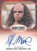 Star Trek Aliens Autograph - Sterling Macer Jr. As Toq