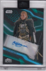 Star Wars Chrome Black Encased Autograph Green Parallel A-EK Erin Kellyman As Enfys Nest - 91/99