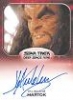 Star Trek Aliens Autograph - J.G. Hertzler As Martok