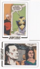 2 - Star Trek The Next Generation Portfolio Prints Series One AC01 & AC07 TNG Comics (1989 Series) Archive Cuts Cards - 13/x - MATCHING #s!
