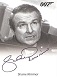 2017 James Bond Archives Final Edition Full-Bleed Autograph Card Shane Rimmer As Captain Carter