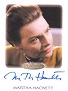 Women Of Star Trek 50th Anniversary Autograph Card - Martha Hackett As Seska