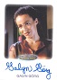 Women Of Star Trek 50th Anniversary Autograph Card - Galyn Gorg As Korena Sisko