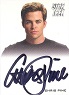 Star Trek Beyond Autograph Card - Chris Pine As Captain James T. Kirk (Star Trek Design)