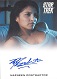 Star Trek Beyond Autograph Card - Nazneen Contractor As Rima Harewood (Star Trek Design)