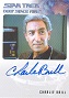 Deep Space Nine Heroes & Villains Autograph Card Charlie Brill As Arne Darvin