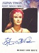 Deep Space Nine Heroes & Villains Autograph Card Bridget Ann White As Larell
