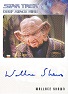 Deep Space Nine Heroes & Villains Autograph Card Wallace Shawn As Grand Nagus Zek