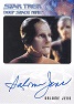 Deep Space Nine Heroes & Villains Autograph Card Salome Jens As Female Shapeshifter