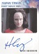 Deep Space Nine Heroes & Villains Autograph Card Heidi Swedberg As Rekelen