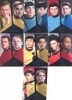 Star Trek The Original Series Captain's Collection Bridge Crew Duals Card Set Of 7 Chase Cards!