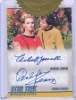 Star Trek The Original Series Captain's Collection DA37 Walter Koenig/Celeste Yarnall Dual Autograph Card - 6-Case Incentive!