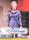 Star Trek The Original Series Captain's Collection Autograph Card A295 Virginia Aldridge As Lt. Karen Tracy