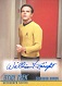 Star Trek The Original Series Captain's Collection Autograph Card A300 William Knight As Crewman Moody