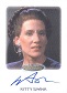 Women Of Star Trek Autograph Card - Kitty Swink As Minister Rozahn