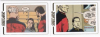 2 - Star Trek The Next Generation Portfolio Prints Series Two AC12 & AC80 TNG Comics (1989 Series) Archive Cuts Cards - MATCHING #s - 38/x