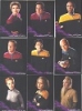 Star Trek Voyager Heroes & Villains Black Gallery Set Of 9 Cards!