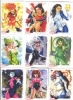 Dangerous Divas Series 2 ArtiFEX Card Set - 9 Card Set!