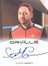 The Orville Season One A5 Scott Grimes As Lt. Gordon Malloy Autograph Card!