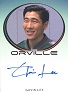 The Orville Season One Bordered Autograph Card - Gavin Lee As Henry Park
