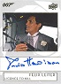 2019 James Bond Collection A-DH David Hedison (d.) as Felix Leiter Autograph Card