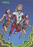 The Women Of Legend Foil Parallel 54 Saturn Girl & Duplicate Damsel