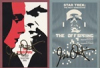 2 - Star Trek The Next Generation Portfolio Prints Series Two Gold Parallel Cards 46 & 64 - 090/125 - MATCHING #s!