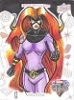 Marvel Gems Gem Character Sketch GS-27 Medusa By Eric Fournier