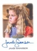 Women Of Star Trek Art & Images Women Of Star Trek Design Autograph Card - Jandi Swanson As Katie