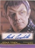 The "Quotable" Star Trek The Movies Autograph Card A112 Jude Ciccolella As Commander Suran