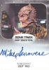 Star Trek 50th Anniversary Star Trek Aliens Design Autograph Card - Mike Genovese As Zef'No