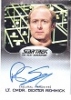 Star Trek 50th Anniversary Star Trek Aliens Design Autograph Card - Robert Schenkkan As Lt. Cmdr. Dexter Remmick