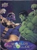 Marvel Vibranium When Worlds Collide Card WC-5 Thanos Vs. Hulk