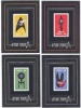 Star Trek 50th Anniversary Commemorative Stamp Set Of 4 Cards!