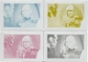 Star Trek 50th Anniversary Printing Plate Set Of 4 Cards - 67 Janeway Vs. Annorax ("Year Of Hell, Part II")