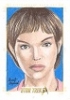 Star Trek 50th Anniversary SketchaFEX Sketch Card - Subcommander T'Pol By Brent Ragland