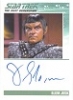 Star Trek The Next Generation Portfolio Prints Series Two Autograph Card James Sloyan As Alidar Jarok
