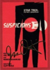 Star Trek The Next Generation Portfolio Prints Series Two Gold Parallel Card 148 Suspicions - 012/125